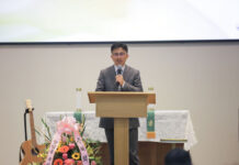 은혜의교회 분립개척교회, 은혜샘교회 창립감사예배 드려. 장경웅 목사 “두려움보다 깊은 곳에 하나님을 향한 신뢰를 심어야”