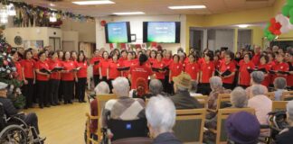 밴쿠버 시온선교합창단 아메니다 써리에서 성탄 공연 벌여