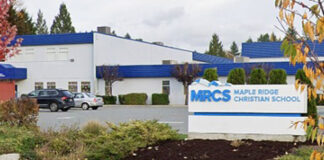 Maple Ridge Christian School 학생들 기금 모금에 직접 나서
