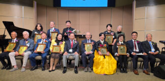 제 39회 캐나다 한인상 시상식 성황리에 마쳐, 서이삭, 메리 페라리 등 축하공연도 풍성하게