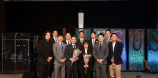 캘거리 제자삼는교회 창립 3주년 임직감사예배 드려