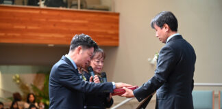 카나다 광림교회 창립 33주년 기념 예배 및 장로 취임식