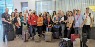 이스라엘에서 밴쿠버로 무사히 돌아온 성도들