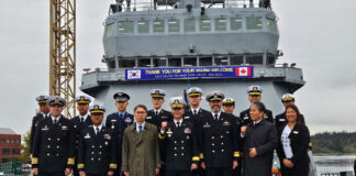 견종호 총영사, 2024년 해군 순항훈련전단 입항 환영식 참석