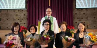 온누리연합교회 창립 56주년 맞아 권사 임직