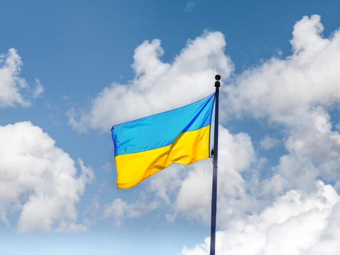 the flag of ukraine