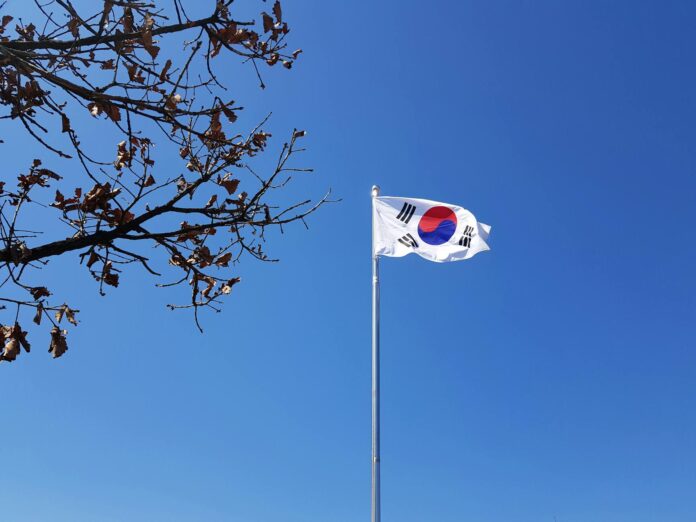 the flag of south korea