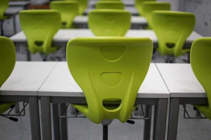 chairs on table