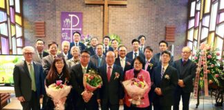 쏜힐 새빛장로교회 원로 목사 추대 및 담임목사 취임 감사예배 드려