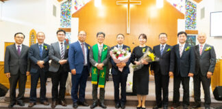 빅토리아 은혜장로교회 2대 담임목사 위임 예배 드려