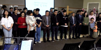 토론토 우리는 교회 창립감사예배 드려